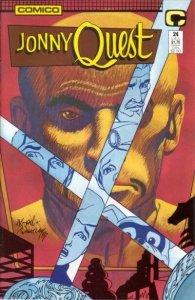 Jonny Quest #24 Comico Comics 05/88 (VF 8.0/Stock Photo)