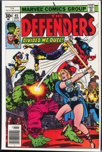 The Defenders #45 (1977) The Defenders