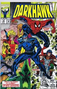 Darkhawk #19 ORIGINAL Vintage 1992 Marvel Comics Spiderman