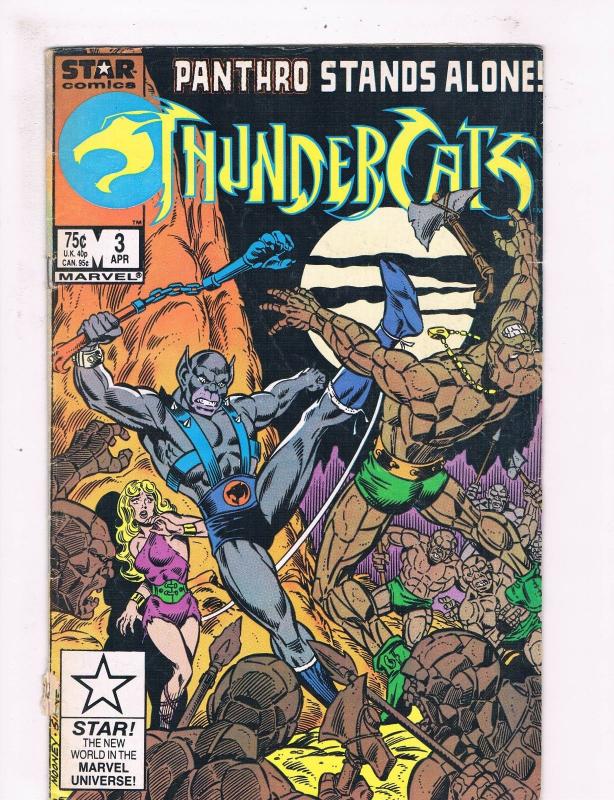 Thundercats # 3 VG Marvel Star Comic Book TV Cartoon Series Liono TC1