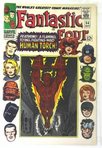 Fantastic Four (1961 series)  #54, Fine (Actual scan)