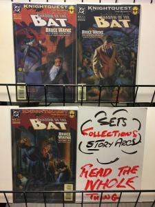 SHADOW OF THE BAT (1992) 21-23 Bruce Wayne Complete