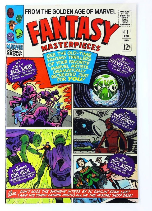 Fantasy Masterpieces (1966 series) #1, VF- (Actual scan)