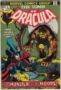 Tomb of Dracula 6 strict VF+ 8.5 High-Grade C'ville Certificate only Kermitspad