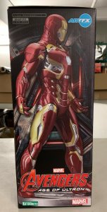 Kotobukiya Artfx Marvel Avengers Age of  Iron Man Mark XLV Pre-Painted Model Kit 