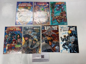 7 IMAGE comic book Bloodpool #1 1 3 4 Black White #1 2 Code Name #1 5 KM42
