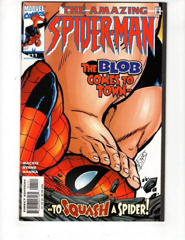 The Amazing Spider-Man #11 (VF/NM) THE BLOB! john Byrne ? ID#344