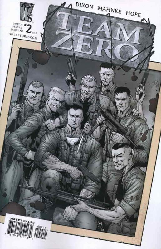 Team Zero #2 VF/NM; WildStorm | save on shipping - details inside