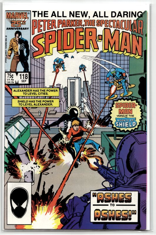 The Spectacular Spider-Man #118 (1986) Spider-Man