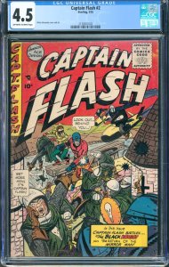 Captain Flash #2 (Sterling, 1955) CGC 4.5
