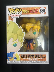 Funko Pop! Dragon Ball Z Super Saiyan Goku First Appearance #860