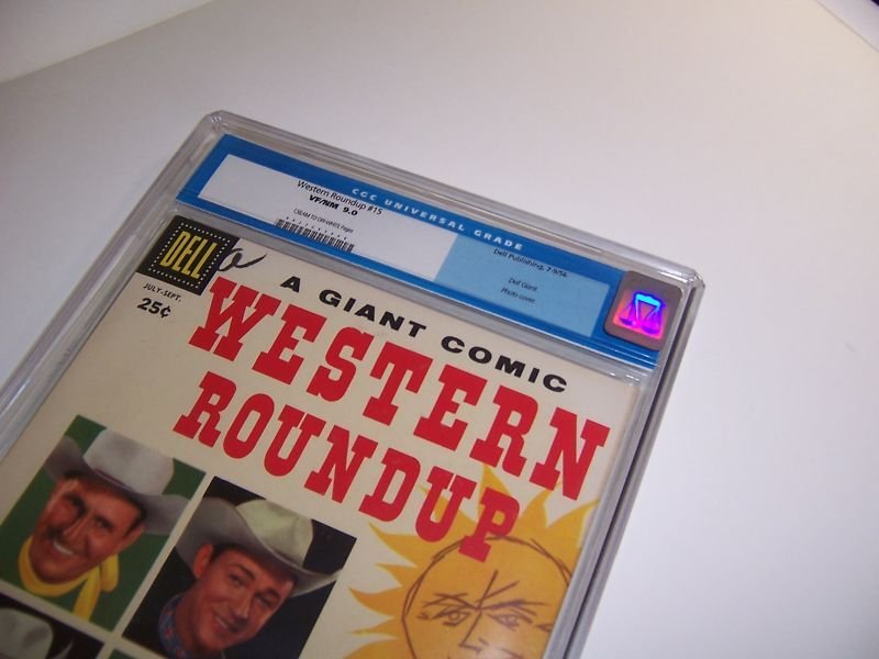 Western Roundup #15 (1956) CGC 9.0 VFNM