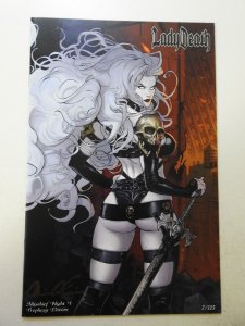 Lady Death: Mischief Night #1 Prophesy Edition VF- Condition! Signed W/ COA!