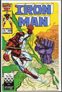 Iron Man #209 (1986) Iron Man