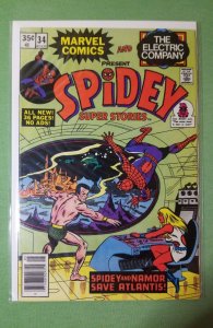 Spidey Super Stories #34 (1978) vg/fn