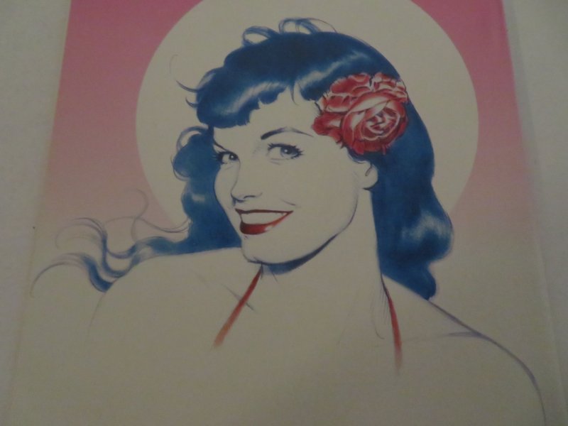 Bettie Page Comic 1996 Dave Steven's w/Poster Dark Horse Comic Book Grad...