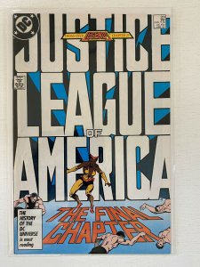 Justice League of America #261 last issue direct ed 6.0 FN (1987)