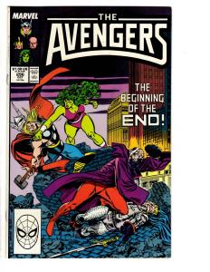 5 The Avengers Marvel Comic Books # 295 296 297 298 299 Thor She-Hulk Nova WT1