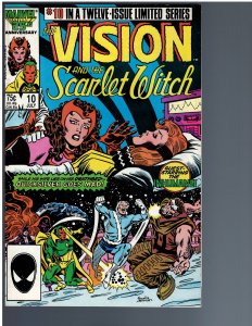 Vision and Scarlet Witch #10 (1986)