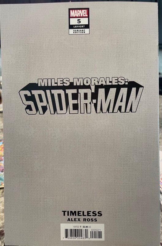 Miles Morales: Spider-Man #5 Ross Cover (2023)
