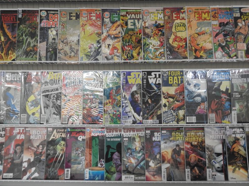 Huge Lot 150+ Comics W/ Spider-Man, Batman, Star Wars+ Avg VF Condition!