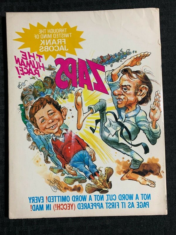 1984 MAD ZAPS The Human Race Jacobs SC VG+ 4.5 1st MBB - Nick Meglin Collection
