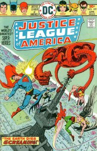 Justice League of America #129 FN ; DC | April 1976 Eiffel Tower
