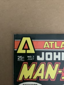 John Targitt: Man-Stalker #3 July 1975 Atlas Comics 