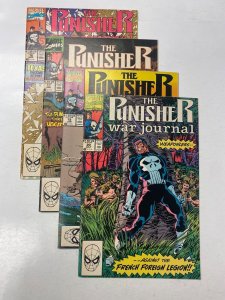 4 Punisher War Journal MARVEL comic books #16 17 19 20 41 KM15