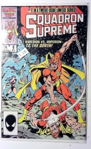 Squadron Supreme #8 (1986) Marvel Comics 1st Print Comic Book