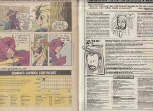 Daredevil(vol. 1)# 248  Enter: Wolverine and 1st Appearance of Bushwacker