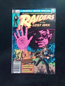 Raiders Lost Ark #1  Marvel Comics 1981 FN/VF Newsstand