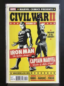 Civil War II Michael Cho Variant Cover #1