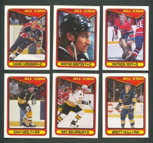 1990 Topps Hockey Set (396) Wayne Gretzky MINT