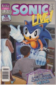 Sonic Live! (1997) NEWSSTAND EDITION