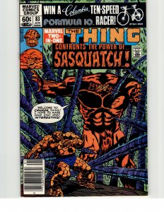 Marvel Two-in-One #83 (1982) Sasquatch