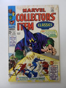 Marvel Collectors' Item Classics #15 (1968) VG+ condition 1 spine split