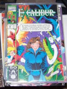 Excalibur #43 (Nov 1991, Marvel) 1ST KYLUN + PHOENIX CAPTAIN BRITAIN NIGHTCRAWLE