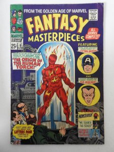 Fantasy Masterpieces #9 (1967) VG- Condition! Moisture stain, ink bottom of book