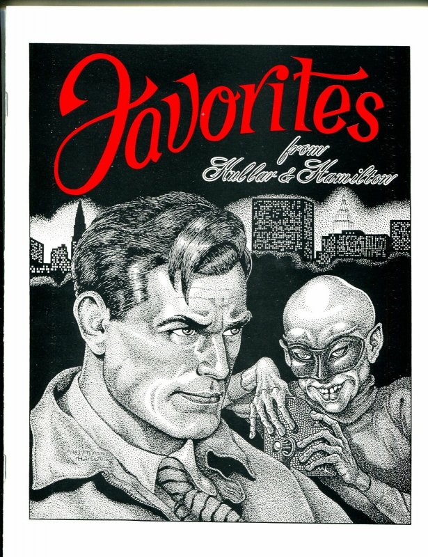Favorites #1 1989-1st issue-Link Hullar-Frank Hamilton-Tarzan-Flash Gordon-NM 
