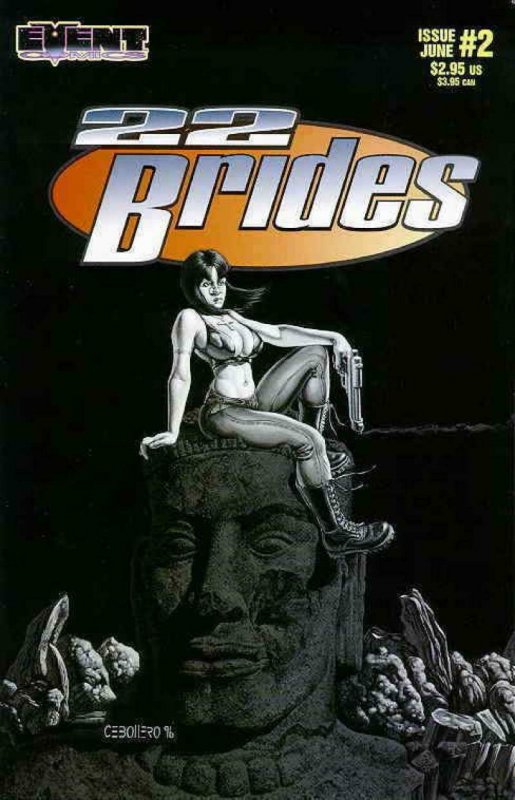 22 BRIDES #2, VF/NM, PainKiller Jane, Jimmy Palmiotti, 1996, more items in store