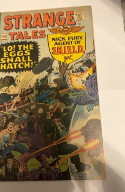Strange Tales #145 (1966) The egg shall hatch Nick fury