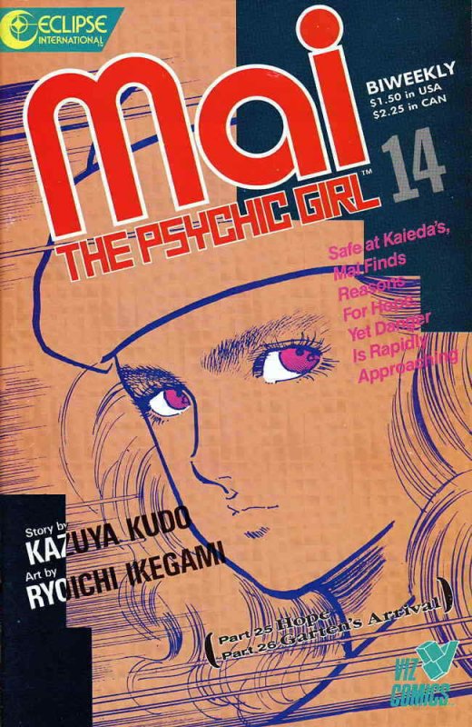 Mai, the Psychic Girl #14 FN; Eclipse | save on shipping - details inside