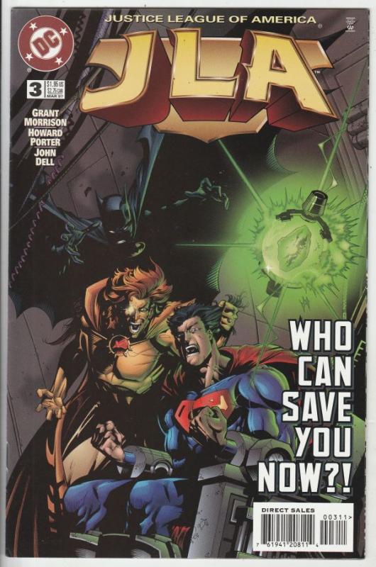 JLA #3 (Mar-97) NM Super-High-Grade Justice League of America