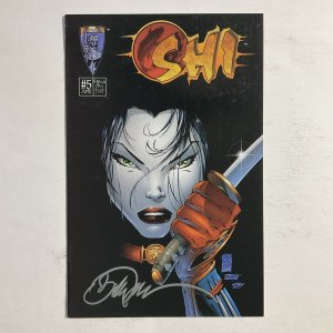 Shi 5 1995 Signed by Billy Tucci Crusade Comics NM near mint