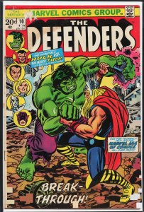 The Defenders #10 (1973) The Defenders