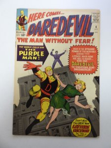 Daredevil #4  1st Appearance of The Purple Man FN condition