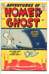 ADVENTURES OF HOMER GHOST  #1-1957-DAN DE CARLO-SOUTHERN STATES-vf minus