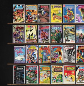Huge Lot 150+ Comics with The Shadow, Darkstars, Detective Comics & More!
