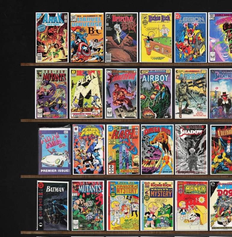 Huge Lot 150+ Comics with The Shadow, Darkstars, Detective Comics & More!